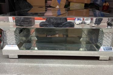 Mirrored Glass Coffee Table EXCELLENT condition