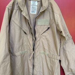 Price Drop - Military Surplus Aviator Flight Suit, CWU 27P Nomex Flyers Coveralls, Like New