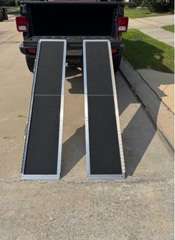 Portable aluminum ramp 6ft