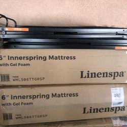 Two Bed Frames And Two Mattress