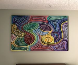 Abstract Oil Painting