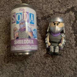Shredder Funko Soda