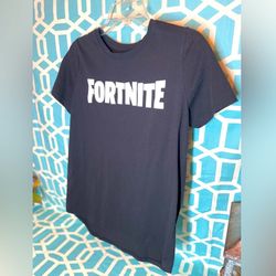 Fortnite Black Short Sleeve T-shirt Junior’s Size Medium 7/9 EPC