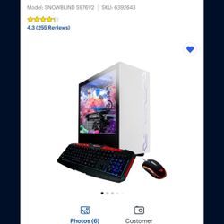 iBUYPOWER GAMING PC w/ accessories. 