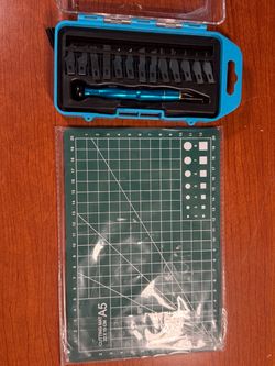 Precision Craft Knife Set with A5 Cutting Mat – Like New