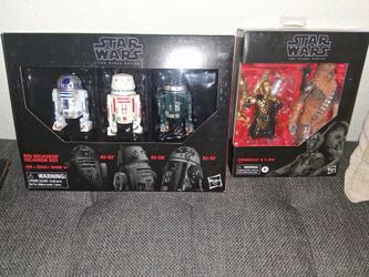 BOTH STARWARS ACTION FIGURES FOR $80.00