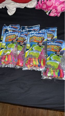 Water balloons