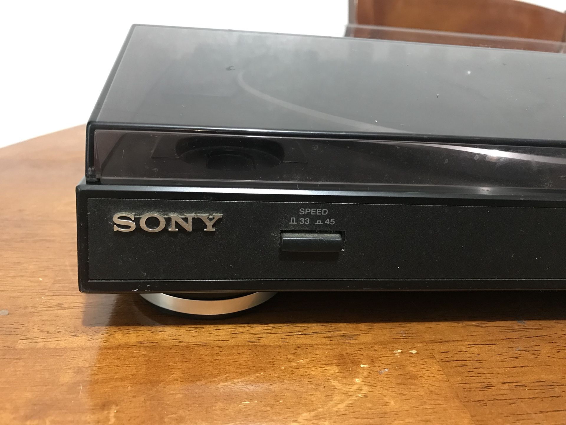 Sony PSLX250H, belt driven record player, works, needs new needle for