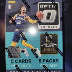 Panini 2022 Optic Basketball Blaster Box - 20 Cards