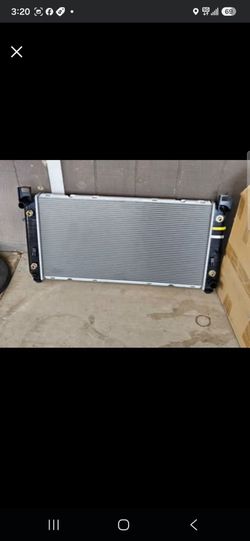 Radiator 34"core one row aluminium