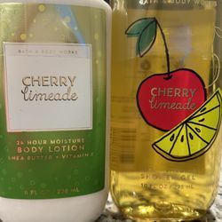 Bath And Body Works Cherry 🍒 Limeade Set