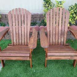Folding All Weather Adirondack Chair Set