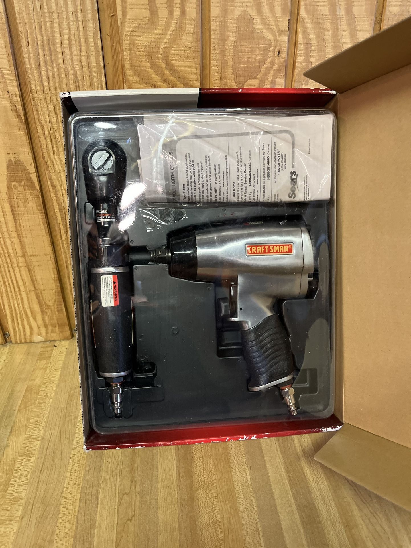 Craftsman ratchet impact wrench combination kit