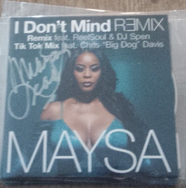 MAYSA I Don't Mind Remix Autograph CD