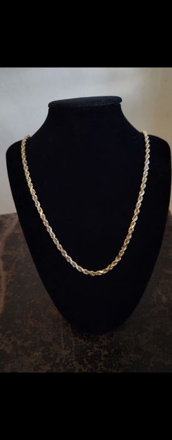 Rope chain 14k 4mm