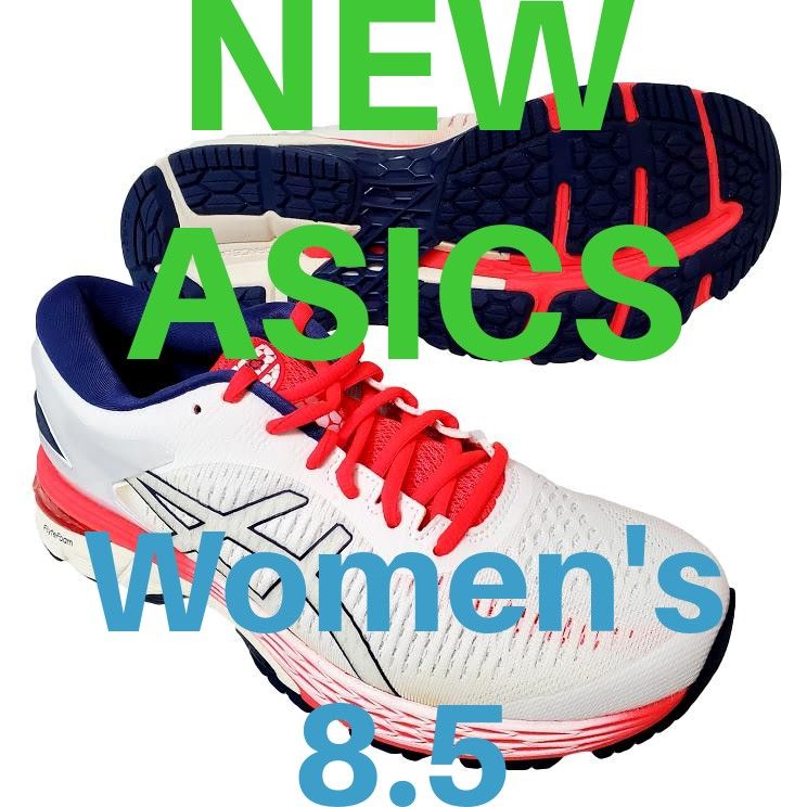 Asics Gel Kayano 25 Women's 8.5 Running Shoes White White 1012A026 100