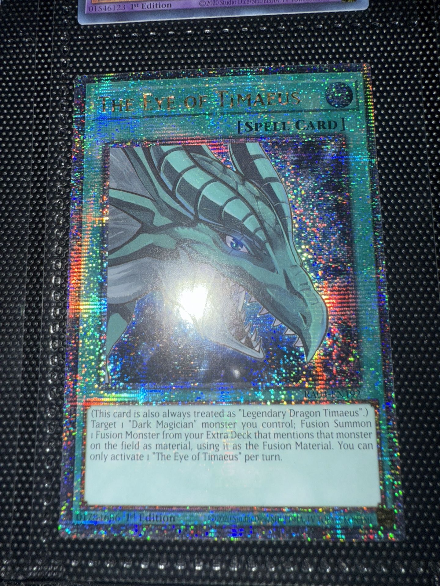 Quarter Century Secret Rare The Eye Of Timaeus