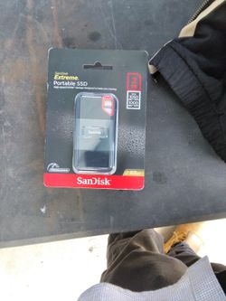 SANDISK 2TB PORTABLE SSD
