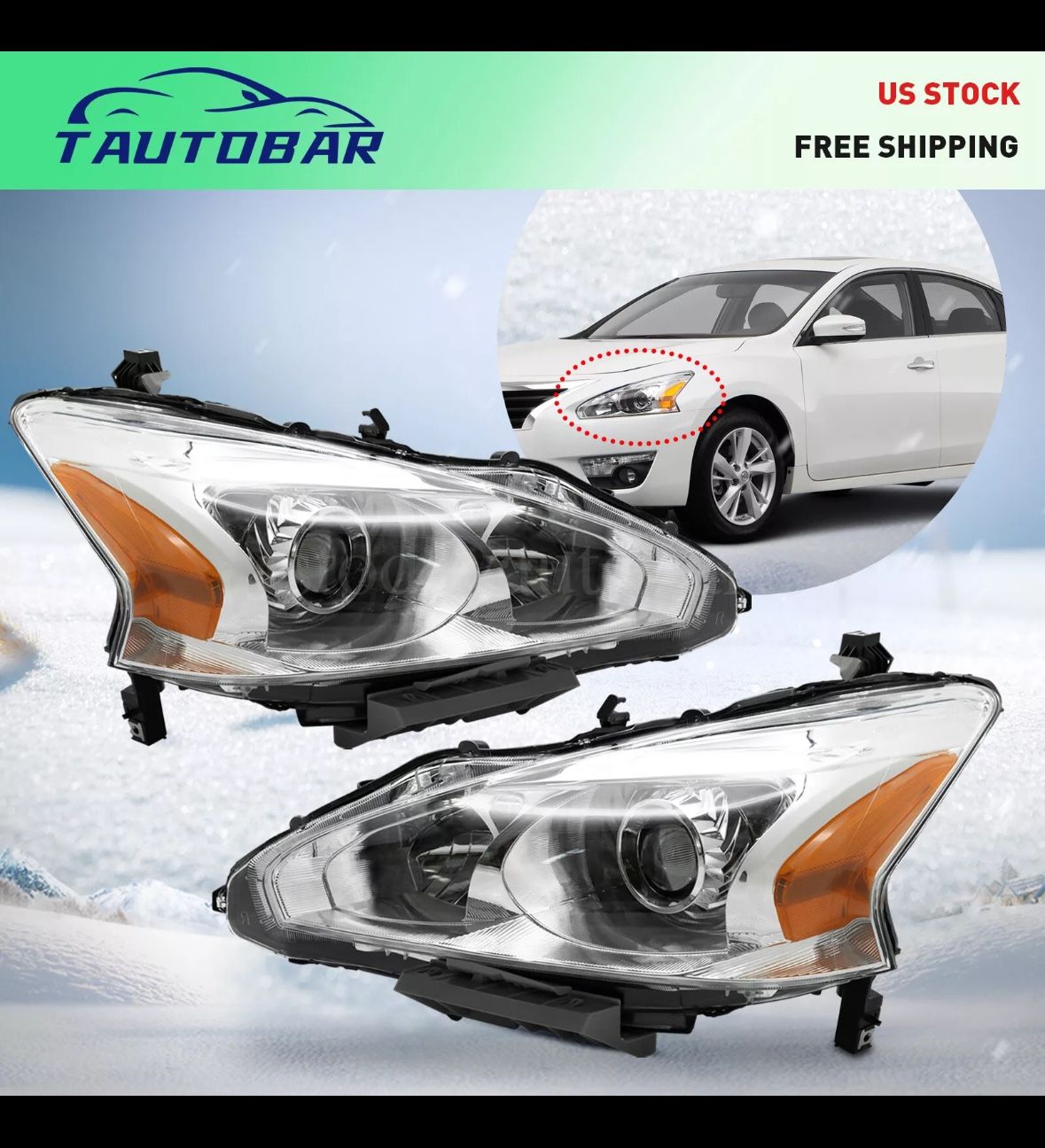 Nissan Altima Headlights. New