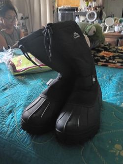 Aleader Black Boots Water Resistant 200g Thinsulate Mens Size-12-NEW-L👀K