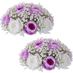 Fake flowers ball wedding