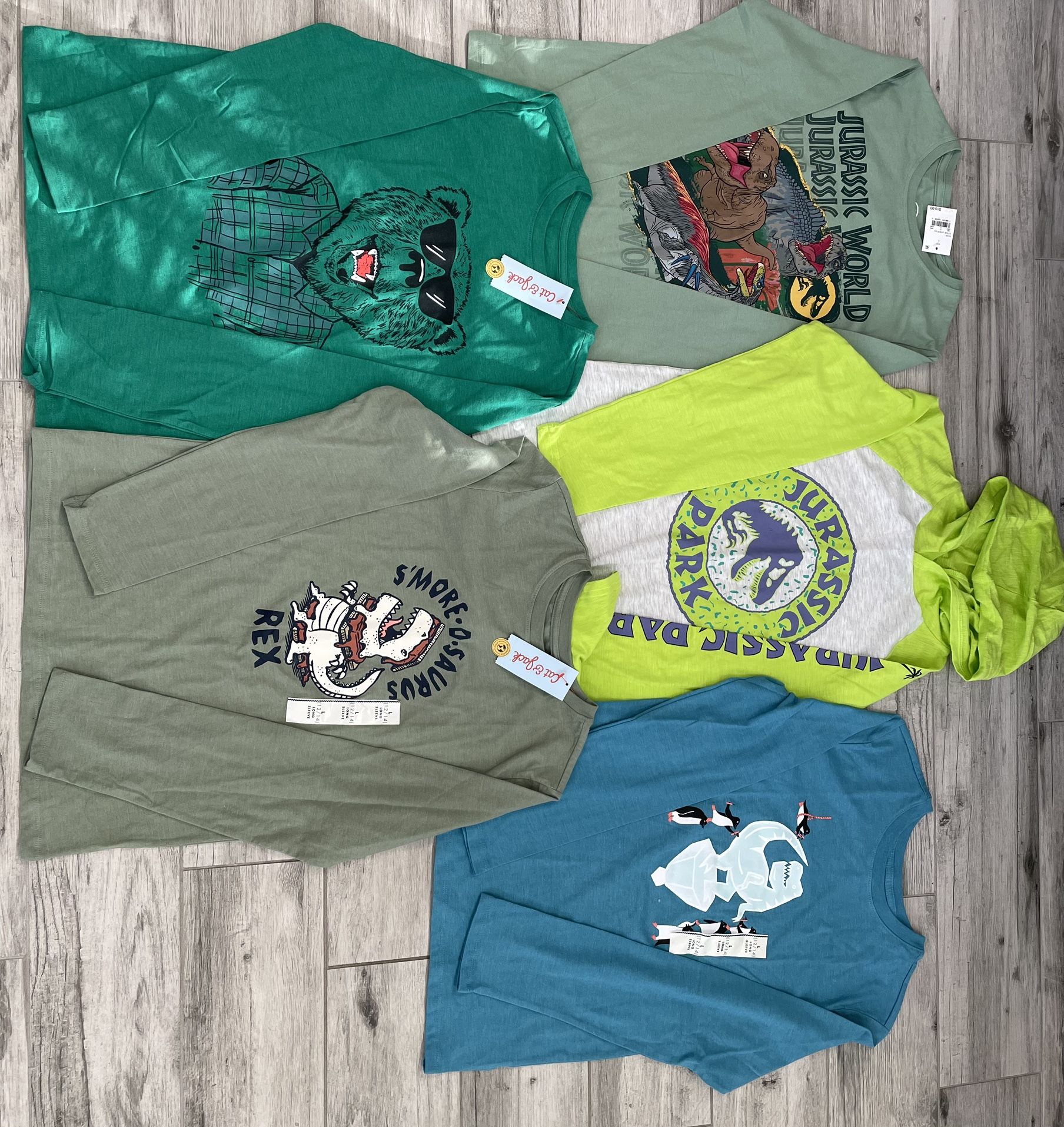 Boys Long Sleeve Tops, Size 14/16