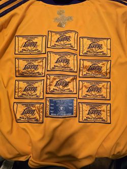 adidas lakers jacket 2010 nba championship