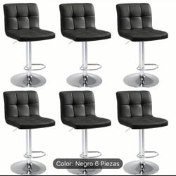 Set 6 Bar Stools 