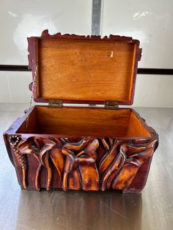 Decorative wooden box