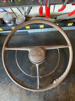 1940 Chevrolet Special Deluxe steering wheel