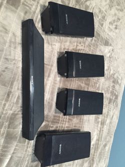 Sony 5-Piece Home Surround Speaker System