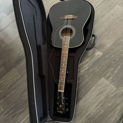 Ibanez Guitar with case and stand 