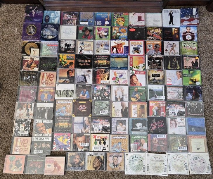 Lot of 100 Music CDs #3