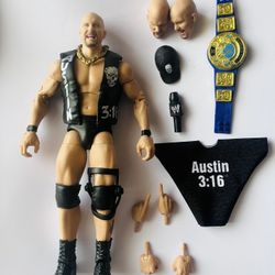 WWE Ultimate Edition Series 9 Stone Cold Steve Austin (Excellent Condition)
