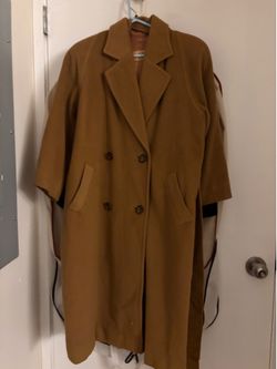 Women wool long  coat size M