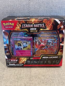 🔥 Pokémon Mega Lucario ex League Battle Deck Factory Sealed 🔥