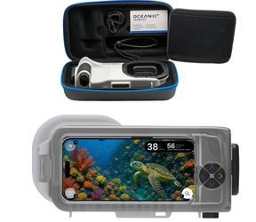 Oceanic iPhone Waterproof Case for Snorkeling & Diving, 196ft