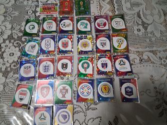 Panini stickers hologramas ($5 each sticker)