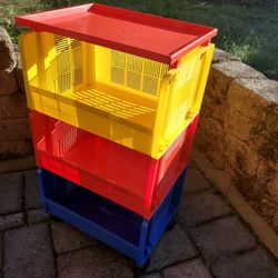 Storage Shelves On Wheels