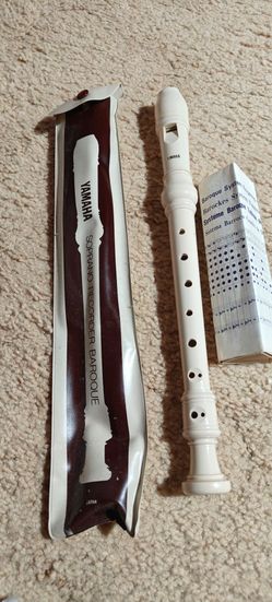 Yamaha  Soprano/ Descant Recorder Baroque Natural Color