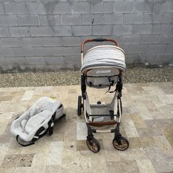 Baby Stroller/Car Seat Combo-Newborn