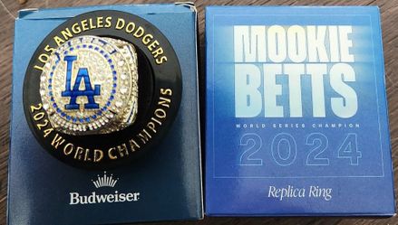 2024 Replica Mookie Betts Champion Ring