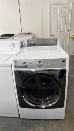 Kenmore Elite Front Load Dryer w/ Steam Refresh — White 7.4 cu ft