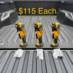 DEWALT ATOMIC 20V MAX Cordless Brushless Oscillating Multi Tool (Tool Only) **$115 Each**