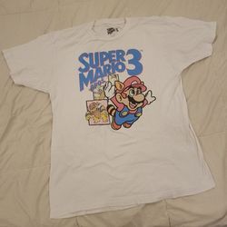 Super Mario Bros 3 Large T-shirt