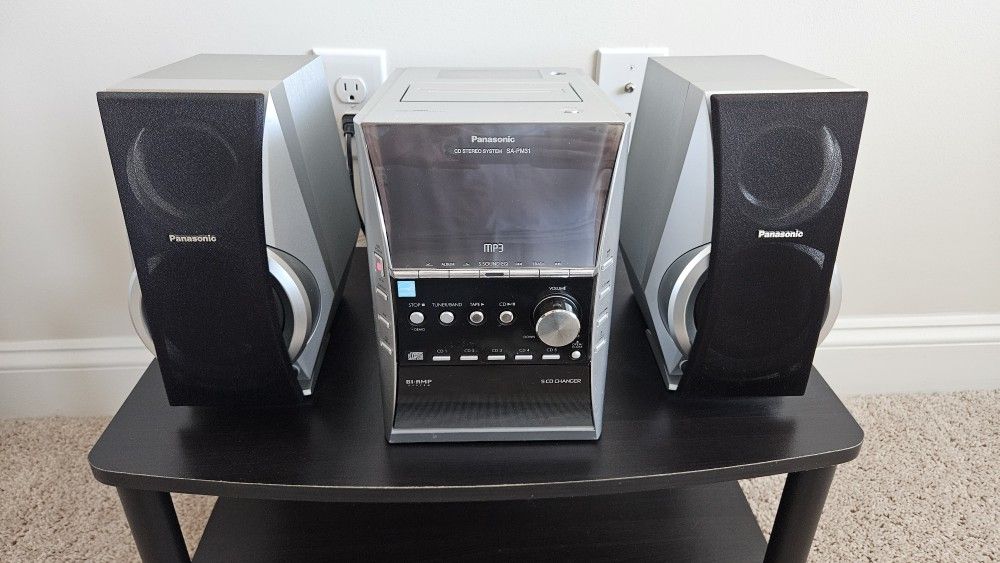 Panasonic CD/Cassette Stereo System