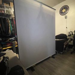 Portable Projector Screen Black And White