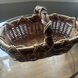 Large Basket. With Handle 22” Long. - Sturdy 