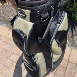 Burton Golf Cart Bag With 13 Club Dividers 