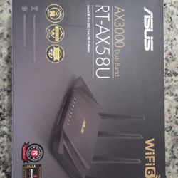 ASUS Dual Band Wi-Fi 6 Router 